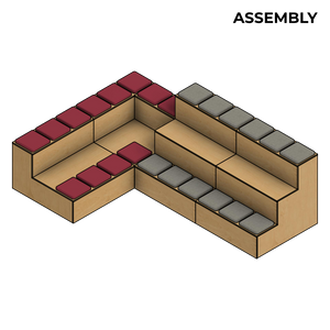 Huxlo Basecamp Tiered Seating Example 03 