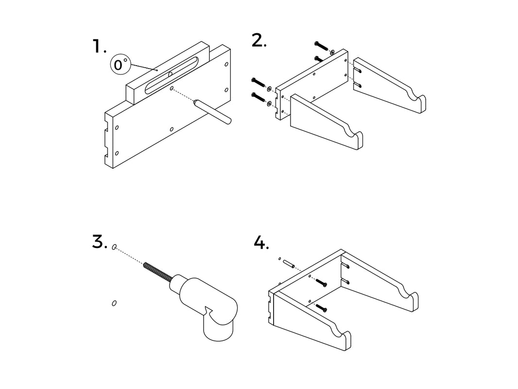 How to hang a bike on the wall.