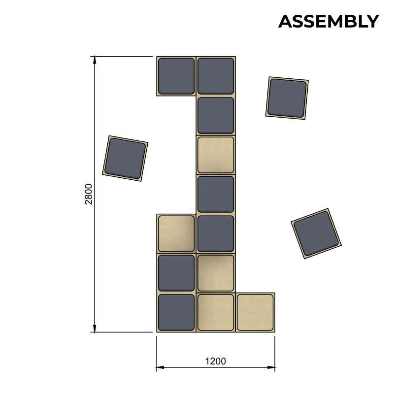Basecamp Assembly 01 plan view Huxlo